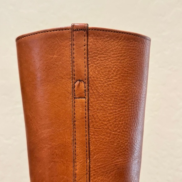Frye Tan Leather Riding Boots - Picture 2 of 9